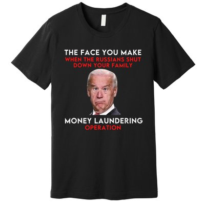 Funny Anti Biden Conservative Ultra MAGA Ukraine Premium T-Shirt