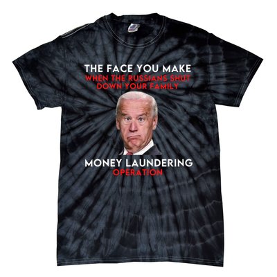 Funny Anti Biden Conservative Ultra MAGA Ukraine Tie-Dye T-Shirt