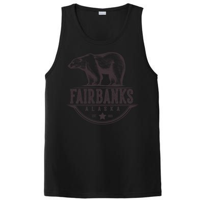 Fairbanks Alaska Bear Vacation And Cruise Gift PosiCharge Competitor Tank