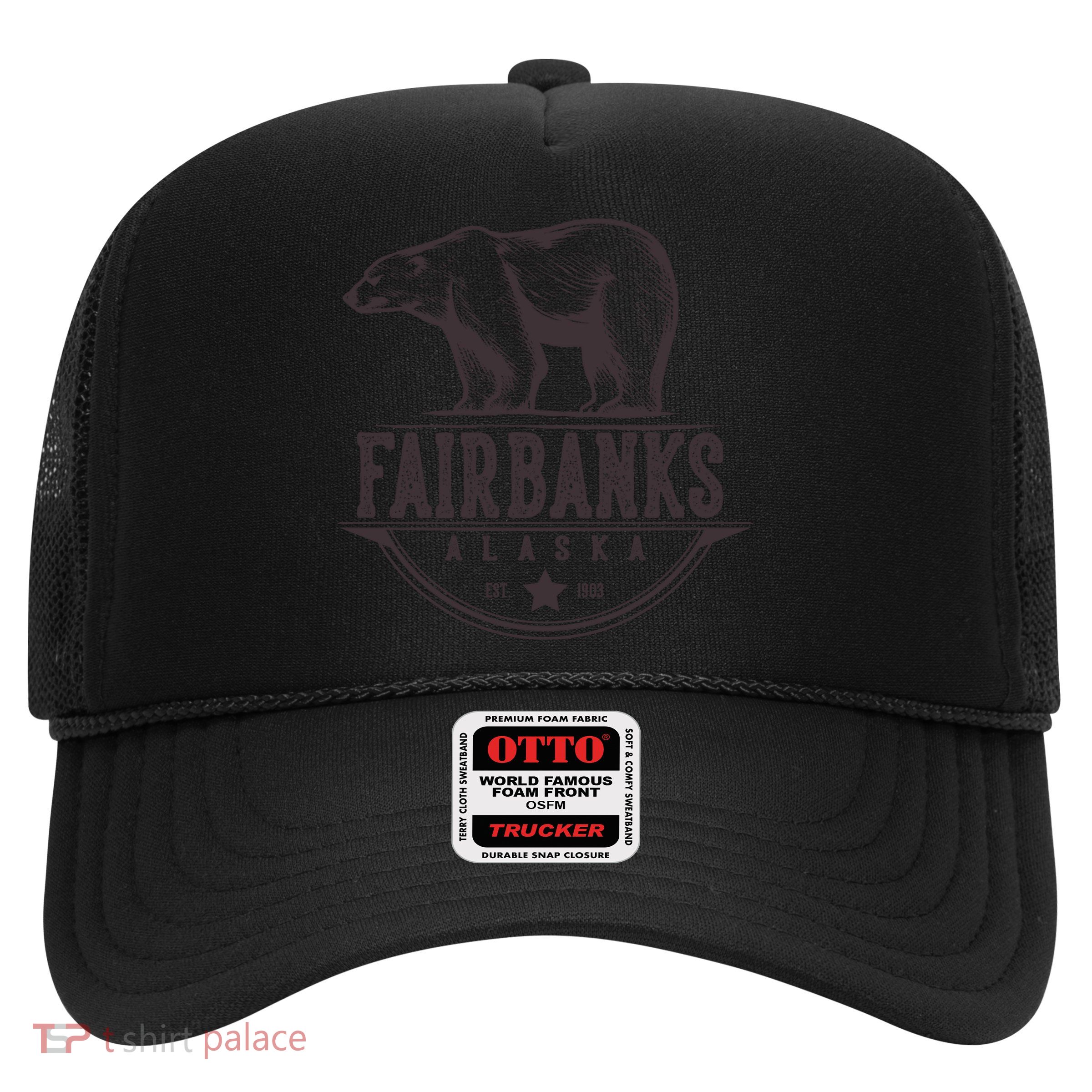 Fairbanks Alaska Bear Vacation And Cruise Gift Trucker Hat