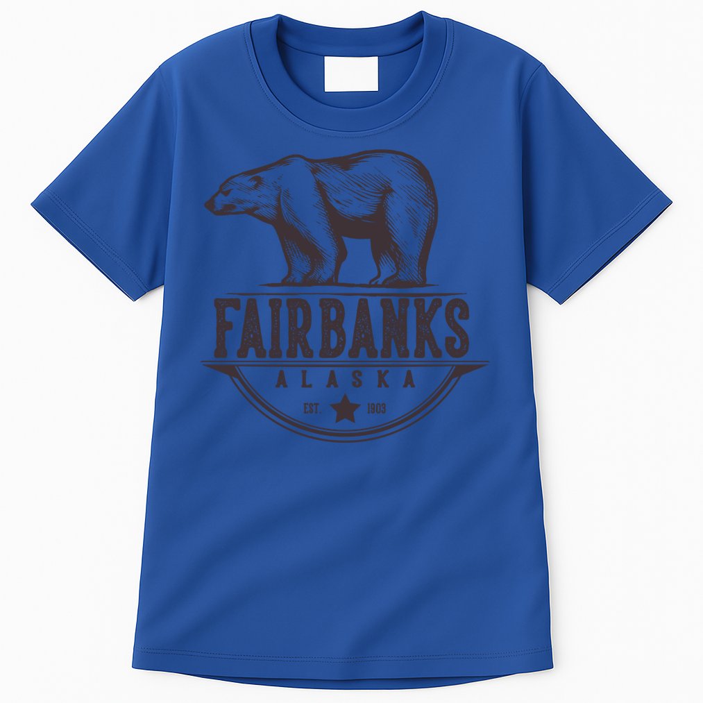Fairbanks Alaska Bear Vacation And Cruise Gift Tall T-Shirt