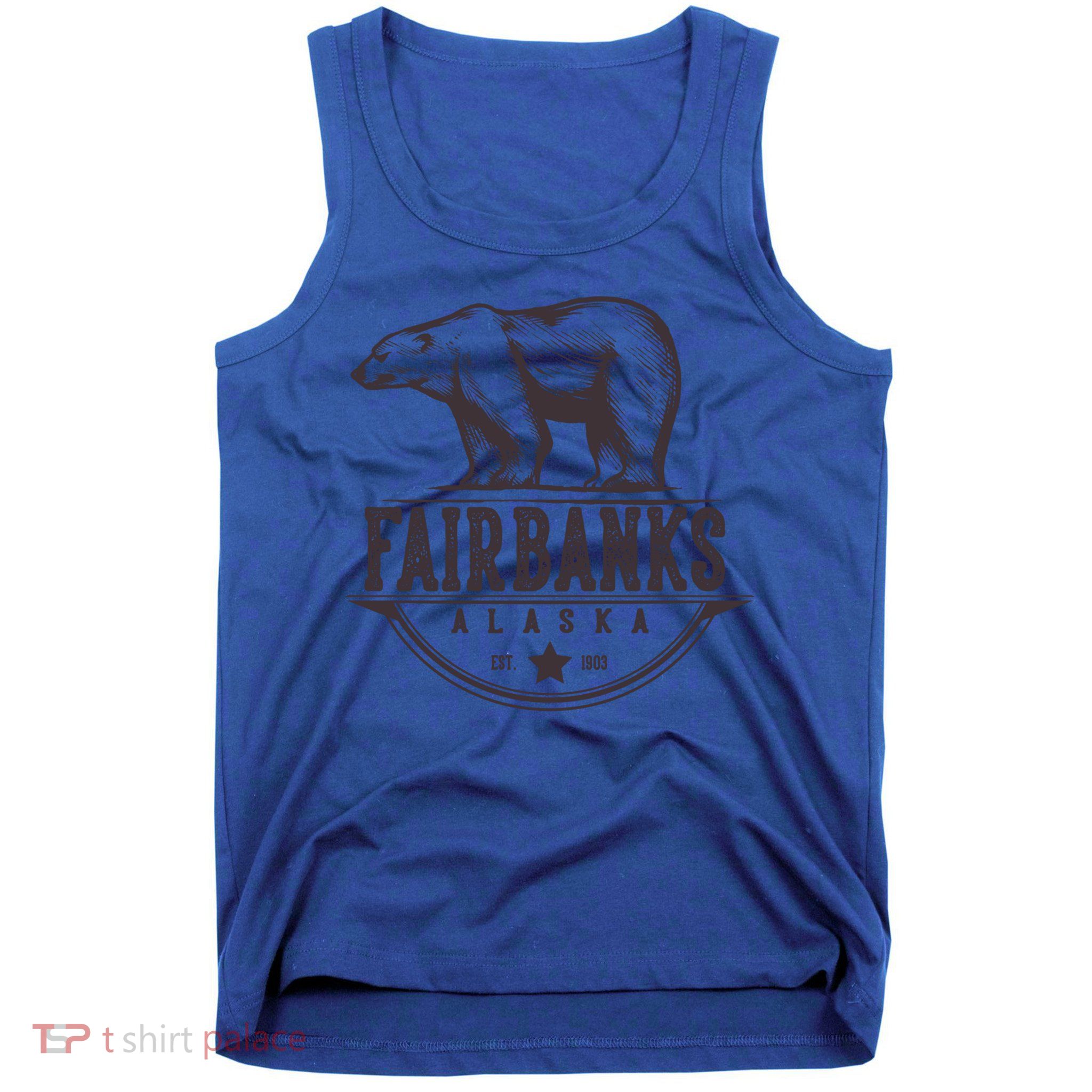 Fairbanks Alaska Bear Vacation And Cruise Gift Tank Top