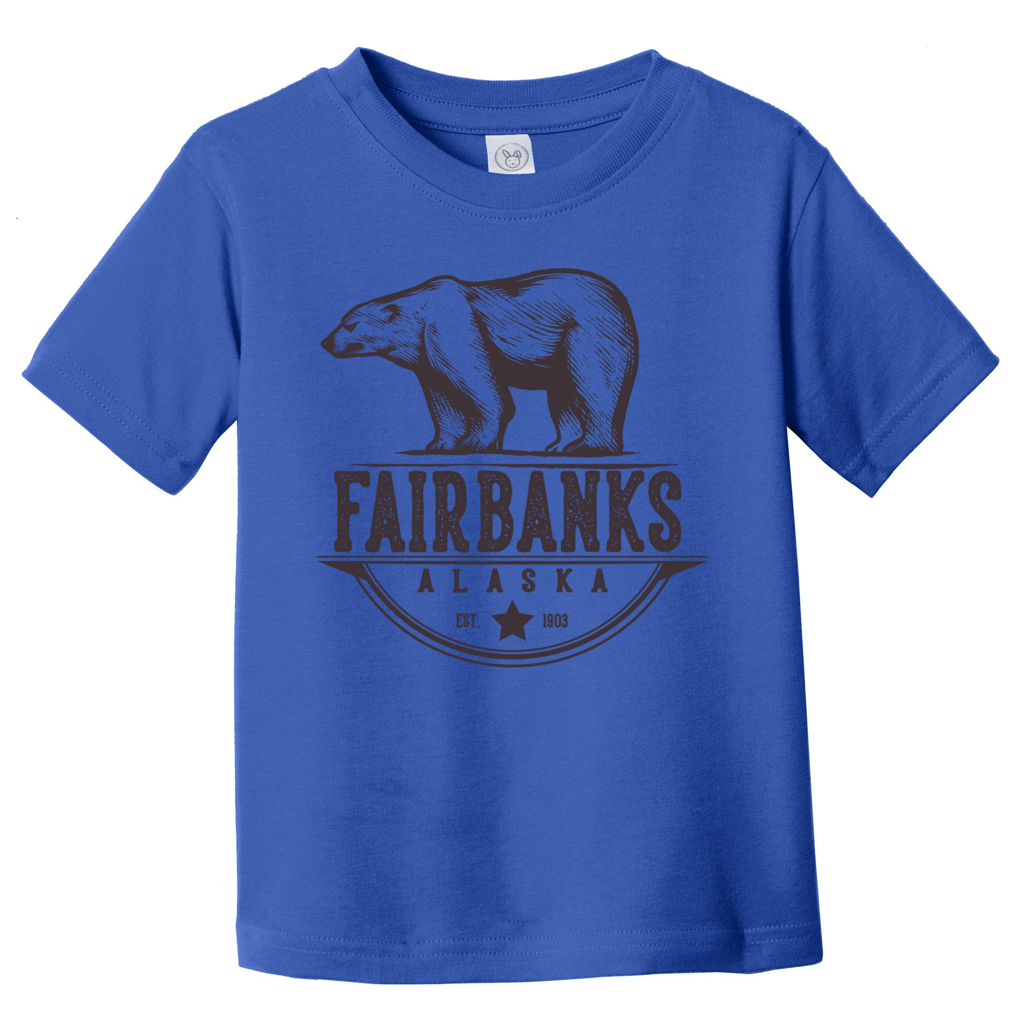 Fairbanks Alaska Bear Vacation And Cruise Gift Toddler T-Shirt