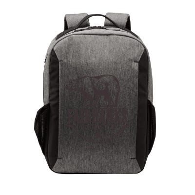 Fairbanks Alaska Bear Vacation And Cruise Gift Vector Backpack