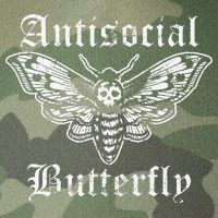 Funny Antisocial Butterfly Introvert Distressed Design Legacy Tie Dye Trucker Hat