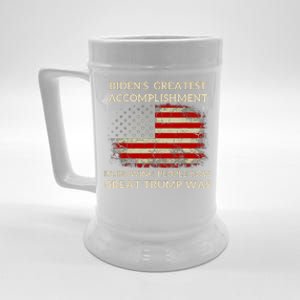 Funny Anti Biden BidenS Greatest Accomplishment Is Beer Stein