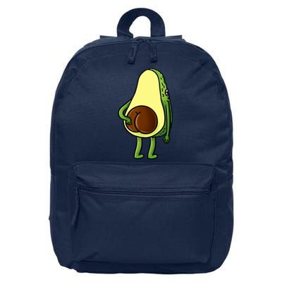 Funny Avocado Butt Cute Avocado Lover 16 in Basic Backpack