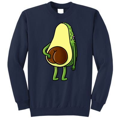 Funny Avocado Butt Cute Avocado Lover Tall Sweatshirt