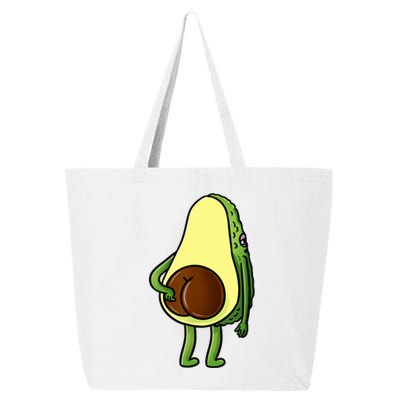 Funny Avocado Butt Cute Avocado Lover 25L Jumbo Tote