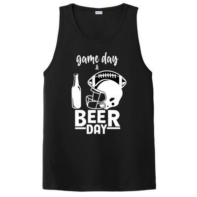 Football And Beer Day Great Gift PosiCharge Competitor Tank