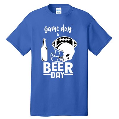 Football And Beer Day Great Gift Tall T-Shirt