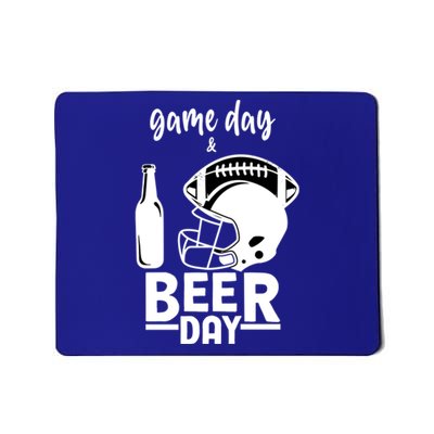 Football And Beer Day Great Gift Mousepad