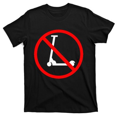 Funny Anti-Scooter By Skaters That Love Skateboarding Tricks T-Shirt