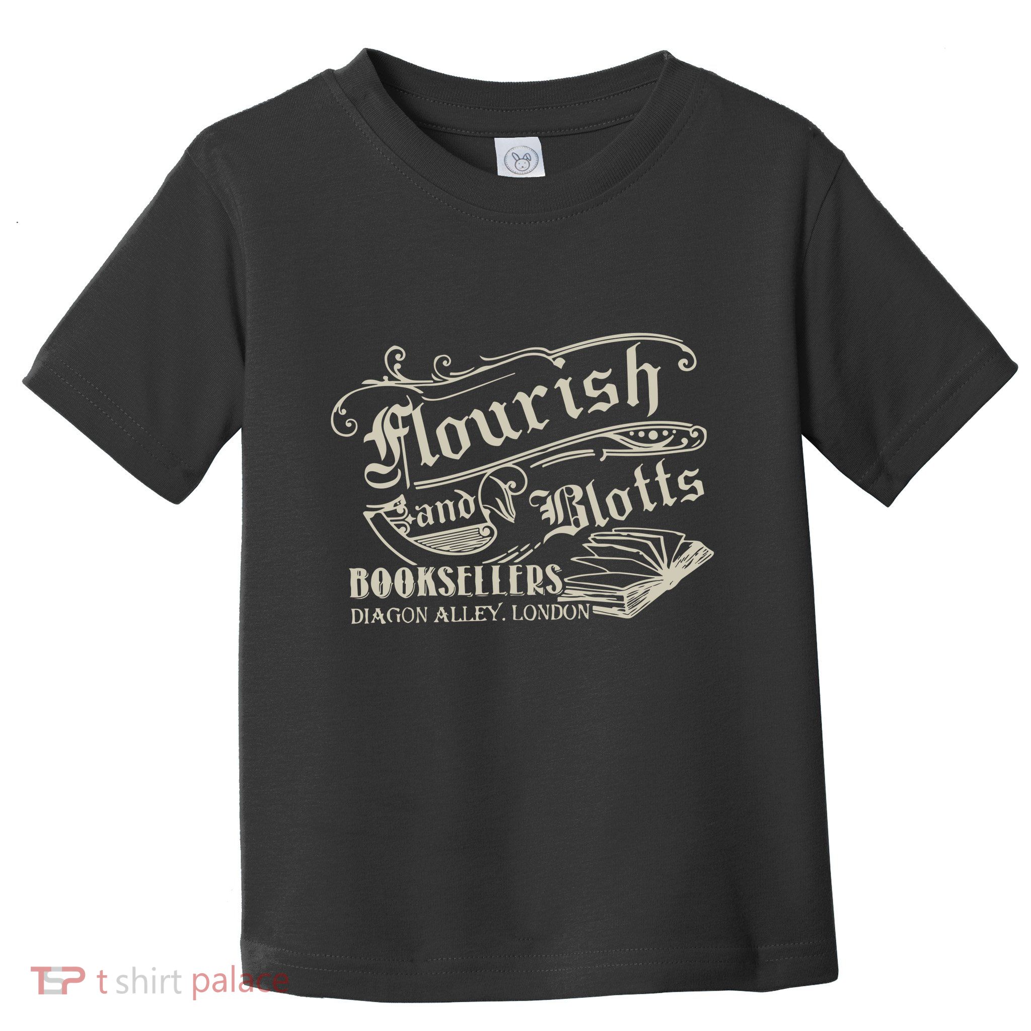 Flourish And Blotts Wizard Book Shop Toddler T-Shirt