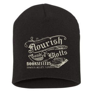 Flourish And Blotts Wizard Book Shop Short Acrylic Beanie