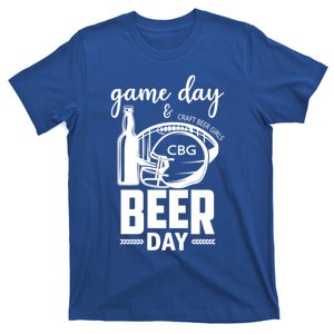 Football And Beer Day Gift T-Shirt