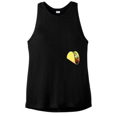Front And Back Not Your Breakfast Taco Biden Rnc Ladies PosiCharge Tri-Blend Wicking Tank