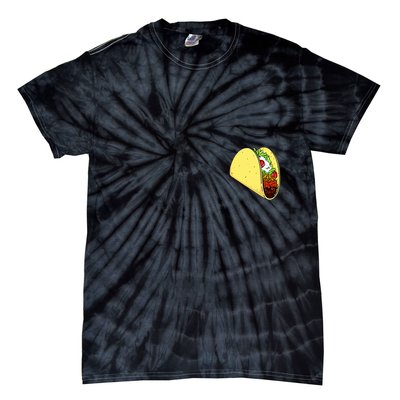 Front And Back Not Your Breakfast Taco Biden Rnc Tie-Dye T-Shirt