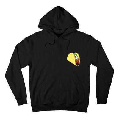 Front And Back Not Your Breakfast Taco Biden Rnc Tall Hoodie