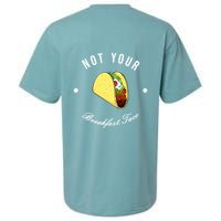Front And Back Not Your Breakfast Taco Biden Rnc Sueded Cloud Jersey T-Shirt