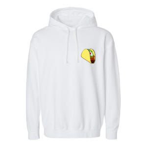 Front And Back Not Your Breakfast Taco Biden Rnc Garment-Dyed Fleece Hoodie