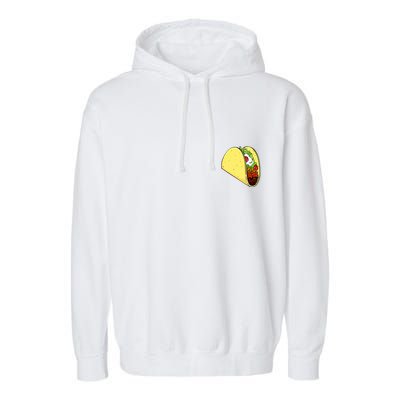 Front And Back Not Your Breakfast Taco Biden Rnc Garment-Dyed Fleece Hoodie