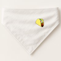 Front And Back Not Your Breakfast Taco Biden Rnc USA-Made Doggie Bandana