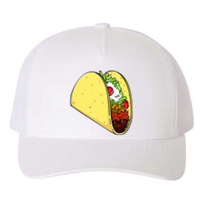 Front And Back Not Your Breakfast Taco Biden Rnc Yupoong Adult 5-Panel Trucker Hat