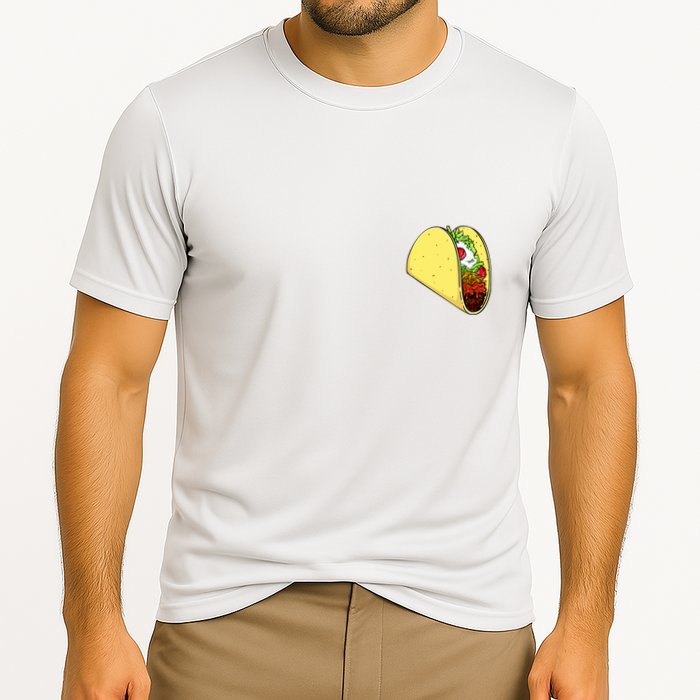 Front And Back Not Your Breakfast Taco Biden Rnc Performance Shirt