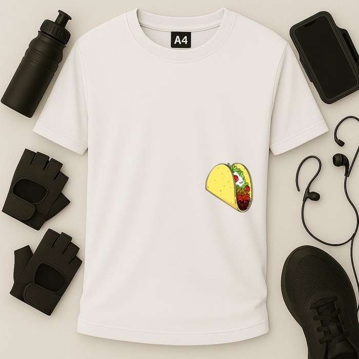 Front And Back Not Your Breakfast Taco Biden Rnc Performance Shirt