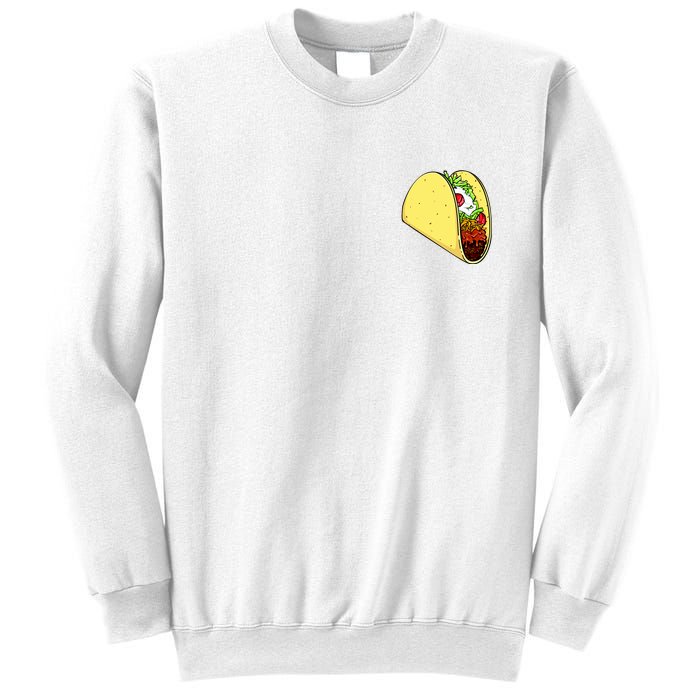 Front And Back Not Your Breakfast Taco Biden Rnc Sweatshirt