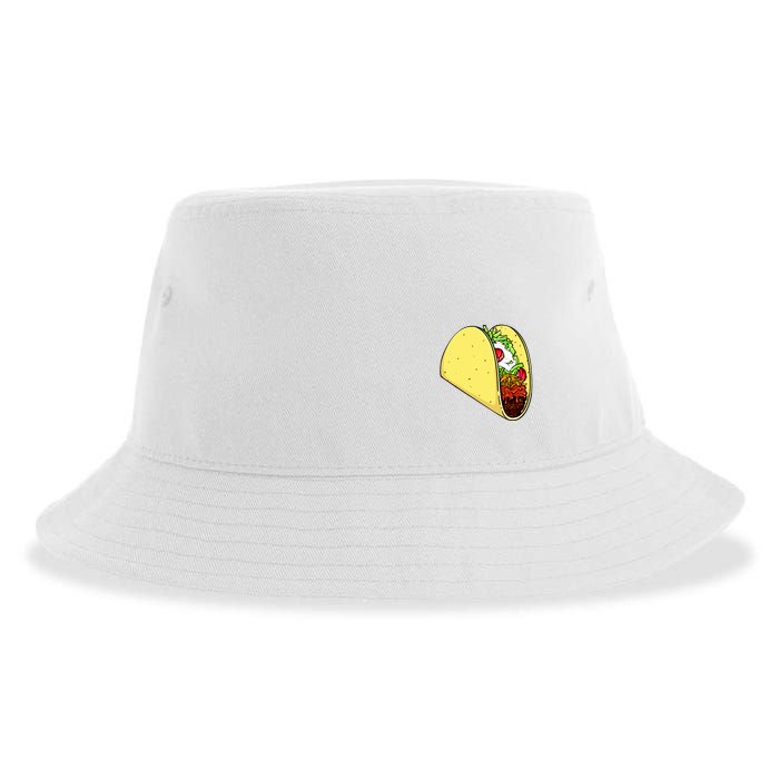 Front And Back Not Your Breakfast Taco Biden Rnc Sustainable Bucket Hat