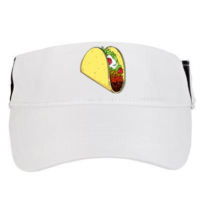 Front And Back Not Your Breakfast Taco Biden Rnc Adult Drive Performance Visor