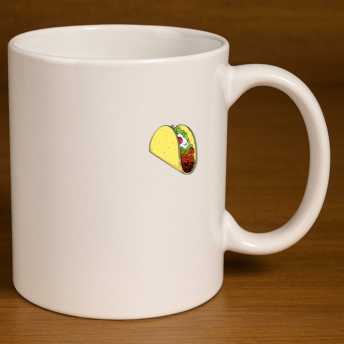 Front And Back Not Your Breakfast Taco Biden Rnc 11oz C Handle Ceramic Mug