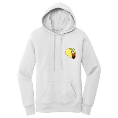 Front And Back Not Your Breakfast Taco Biden Rnc Women's Pullover Hoodie