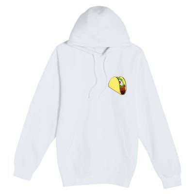 Front And Back Not Your Breakfast Taco Biden Rnc Premium Pullover Hoodie