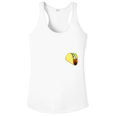 Front And Back Not Your Breakfast Taco Biden Rnc Ladies PosiCharge Competitor Racerback Tank