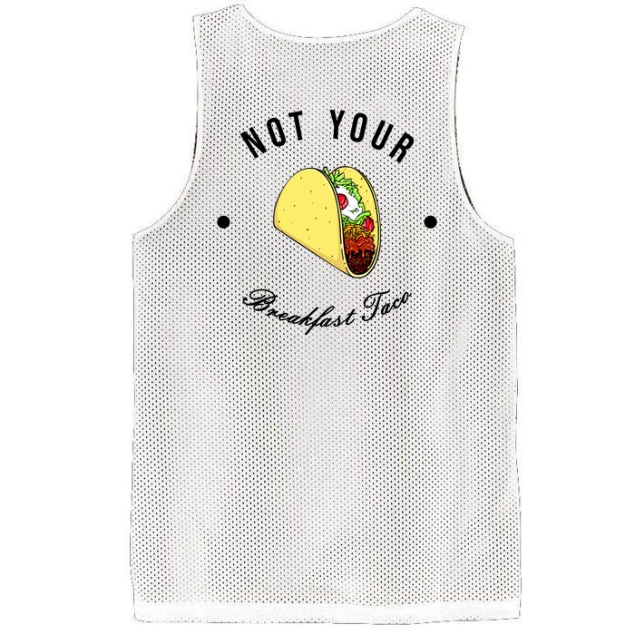 Front And Back Not Your Breakfast Taco Biden Rnc Mesh Reversible Basketball Jersey Tank