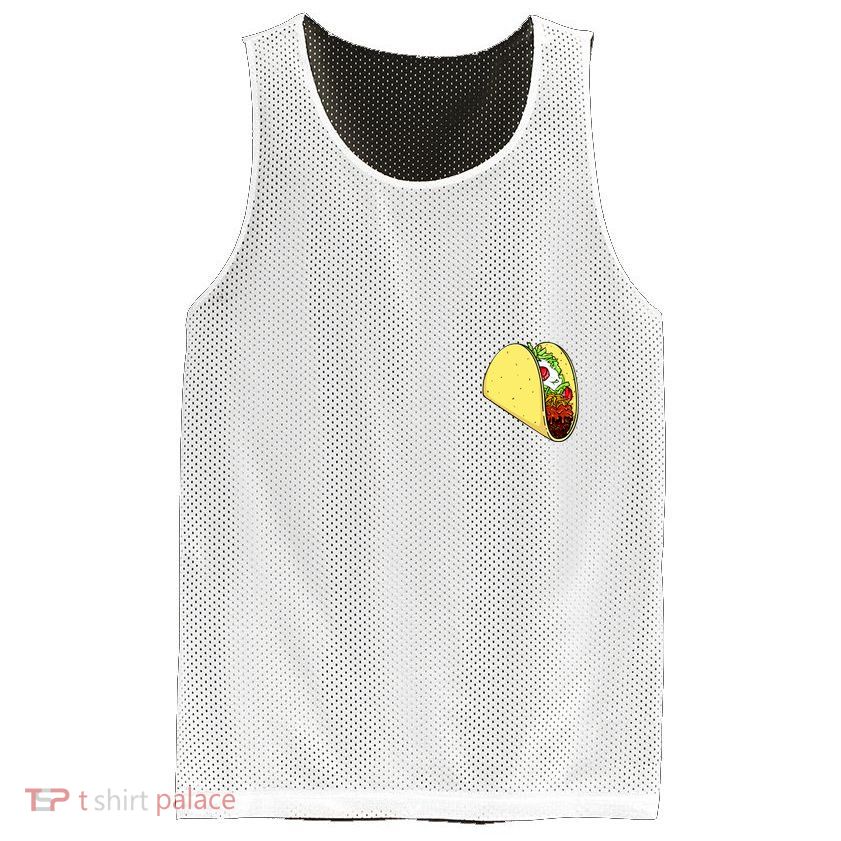 Front And Back Not Your Breakfast Taco Biden Rnc Mesh Reversible Basketball Jersey Tank