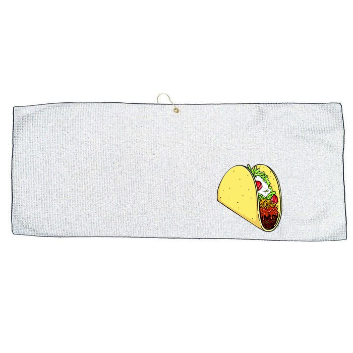 Front And Back Not Your Breakfast Taco Biden Rnc Large Microfiber Waffle Golf Towel