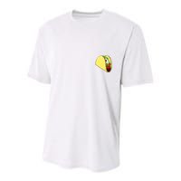 Front And Back Not Your Breakfast Taco Biden Rnc Youth Performance Sprint T-Shirt