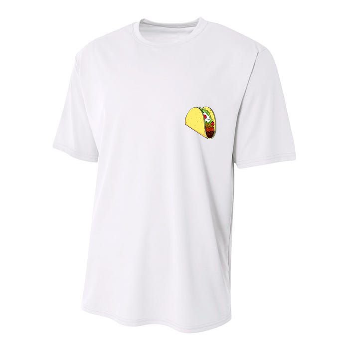 Front And Back Not Your Breakfast Taco Biden Rnc Youth Performance Sprint T-Shirt