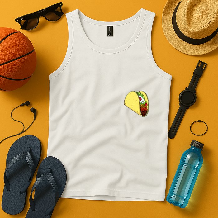 Front And Back Not Your Breakfast Taco Biden Rnc Tank Top