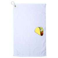 Front And Back Not Your Breakfast Taco Biden Rnc Golf Towel