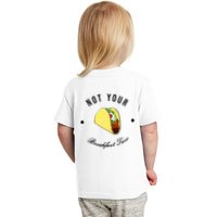 Front And Back Not Your Breakfast Taco Biden Rnc Toddler T-Shirt