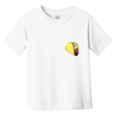 Front And Back Not Your Breakfast Taco Biden Rnc Toddler T-Shirt
