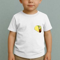 Front And Back Not Your Breakfast Taco Biden Rnc Toddler T-Shirt