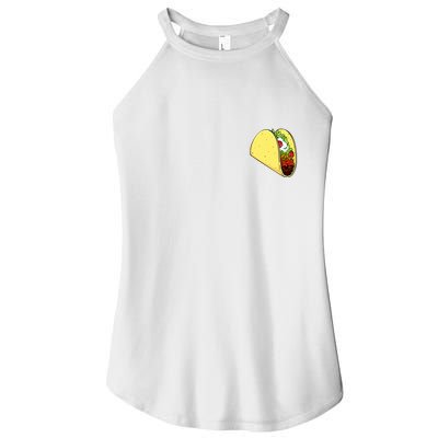 Front And Back Not Your Breakfast Taco Biden Rnc Women's Perfect Tri Rocker Tank