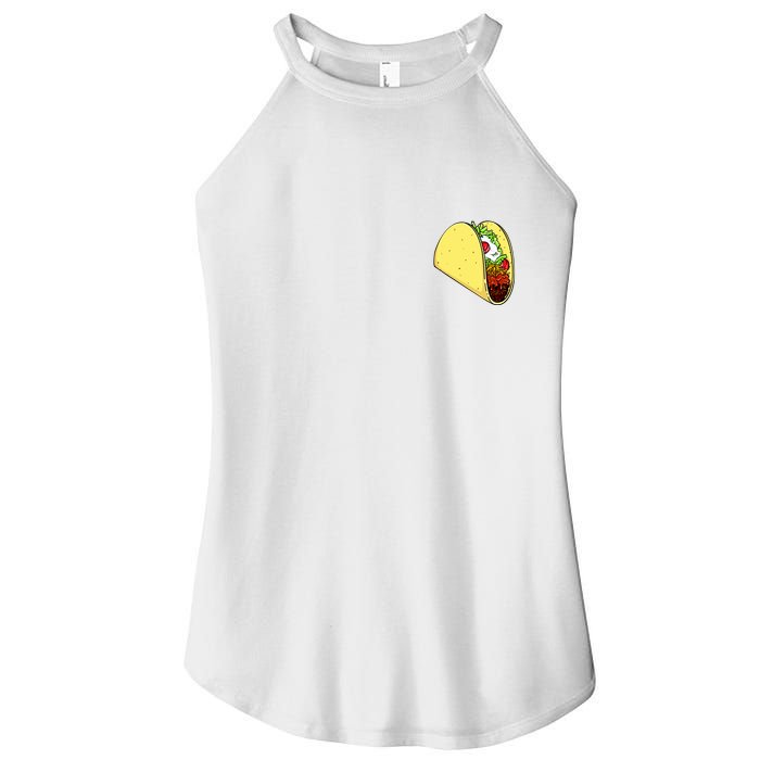 Front And Back Not Your Breakfast Taco Biden Rnc Women's Perfect Tri Rocker Tank