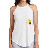 Front And Back Not Your Breakfast Taco Biden Rnc Women's Perfect Tri Rocker Tank